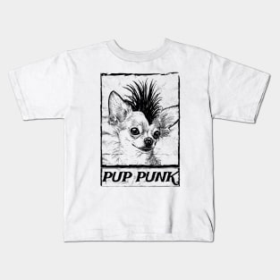 pup punk - punk rockers Kids T-Shirt